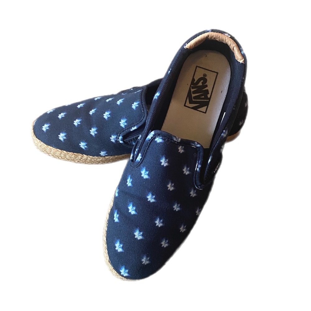 Vans slip on espadrilles